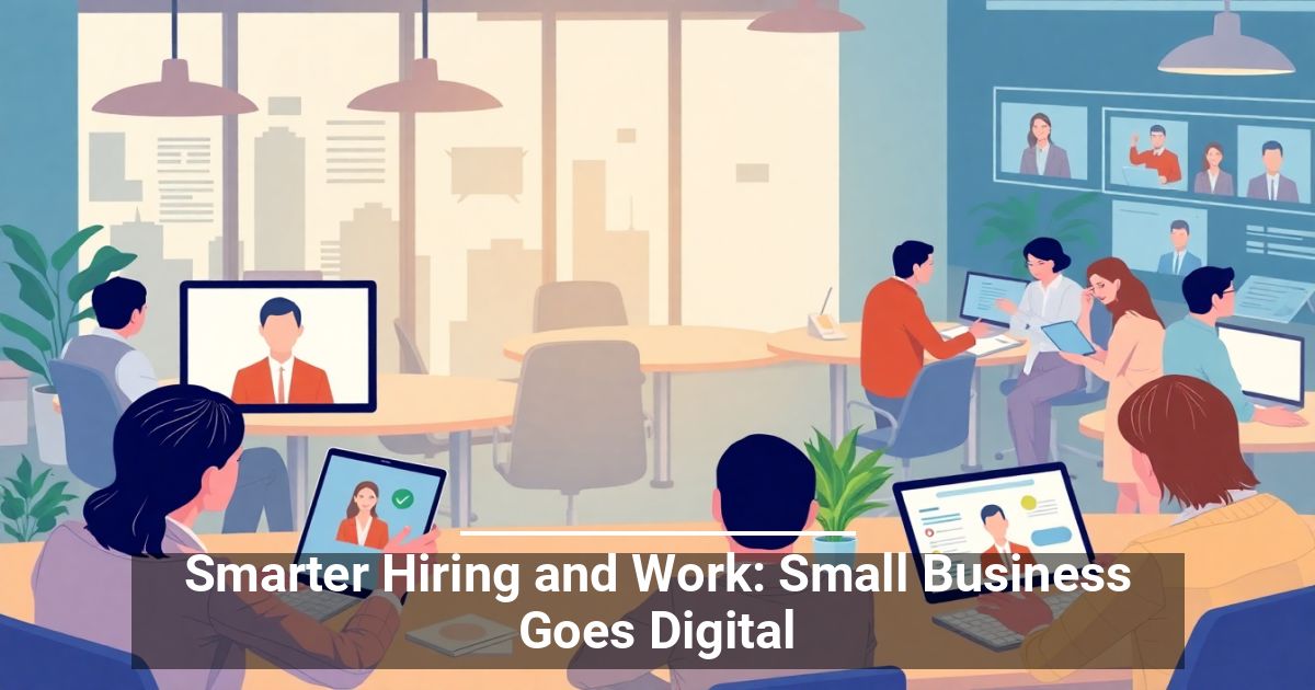 Smarter Hiring and Work: Small Business Goes Digital